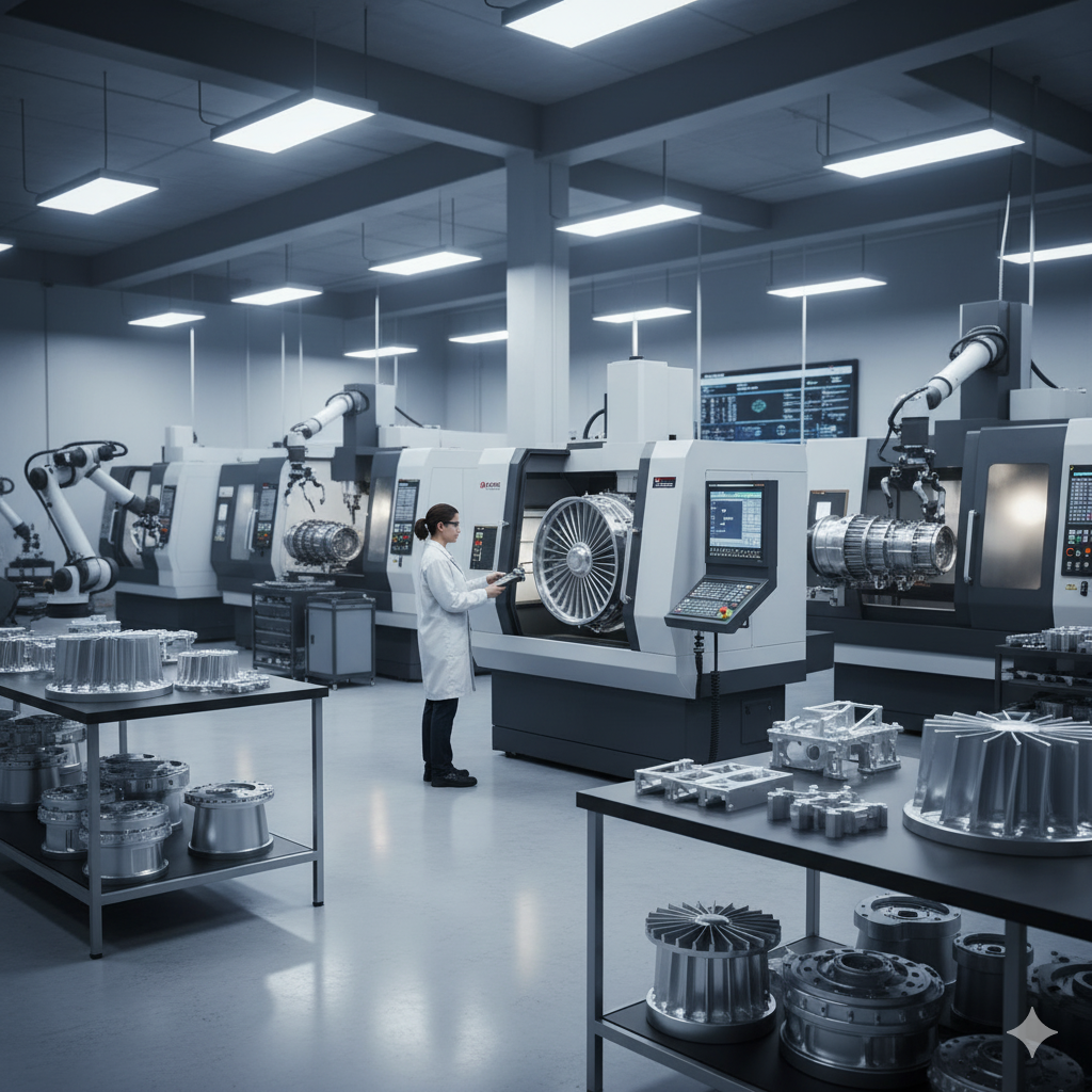 Aerospace Machined Parts